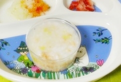 野菜スープ粥