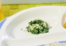 高野豆腐ほうれん草