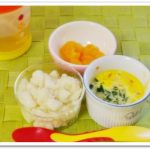 離乳食109日1回目スープパン粥