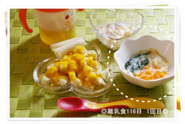 離乳食116日グラタン