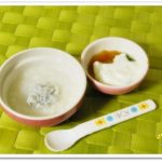 離乳食60日2回目しらす粥