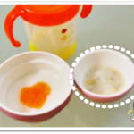 離乳食38日2回目バナナミルク
