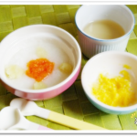 離乳食22日目じゃがいもとにんじんのお粥
