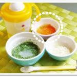 離乳食28日目りんごとにんじんの和え物