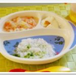 離乳食106日1回目青海苔粥