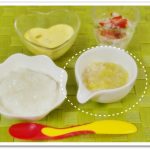 離乳食113日3回目白菜とささみのとろとろ