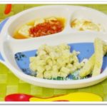 離乳食119日1回目【後期】ミルクパン粥