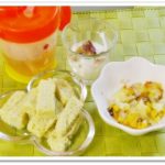離乳食123日1回目【後期】ミルクパン粥