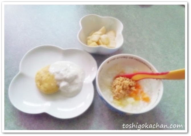 離乳食126日目納豆粥