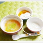 離乳食49日1回目鯛のすり流し