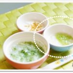 離乳食51日1回目鯛と白菜のとろとろ