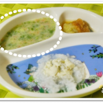 離乳食68日2回目野菜ホワイトシチュー