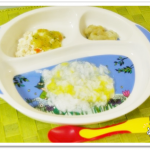 離乳食69日2回目中期白菜粥