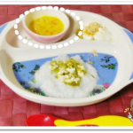 離乳食72日2回目かぼちゃスープ