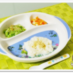離乳食63日2回目中期きなこミルクパン粥
