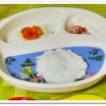 離乳食105日2回目5倍粥