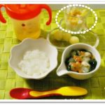 離乳食117日3回目【後期】りんごヨーグルト