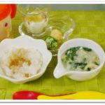 離乳食118日3回目おかかご飯