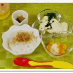 離乳食119日3回目おかかご飯