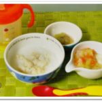 離乳食124日3回目里芋粥