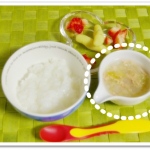離乳食132日3回目ツナと野菜のあんかけ
