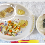 離乳食138日3回目じゃがいものおやき