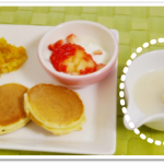 離乳食152日1回目ひじき団子のホワイトソース