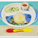 離乳食76日2回目トマトと白菜のスープ粥