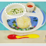 離乳食76日2回目豆腐とかぶのこんぶだし煮