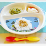 離乳食79日1回目納豆7倍粥