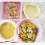 離乳食157日2回目かぼちゃのポタージュ