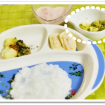 離乳食157日3回目ブロッコリーのサラダ