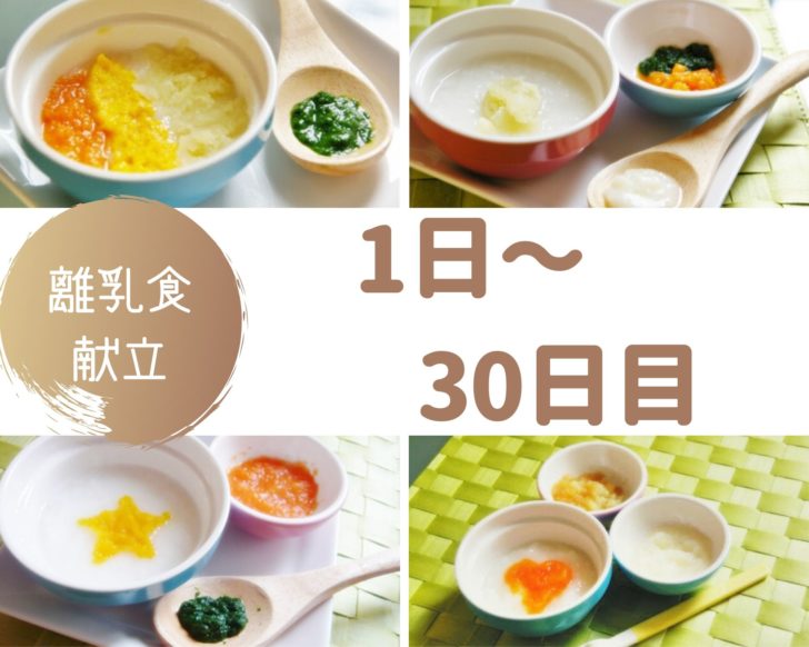 離乳食1～30日