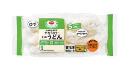 コープデリやわらかいミニうどん