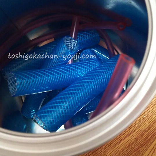 0歳手作りおもちゃ　型はめ