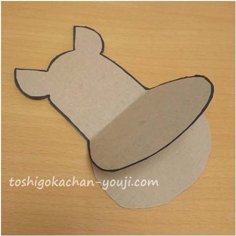 1歳知育玩具 手作りおもちゃ カバさんの歯磨き