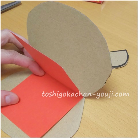 1歳知育玩具　手作りおもちゃ　カバさんの歯磨き