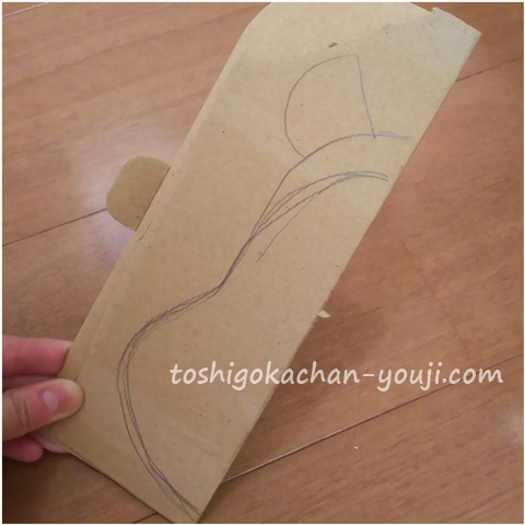 1歳知育玩具　手作りおもちゃ　カバさんの歯磨き