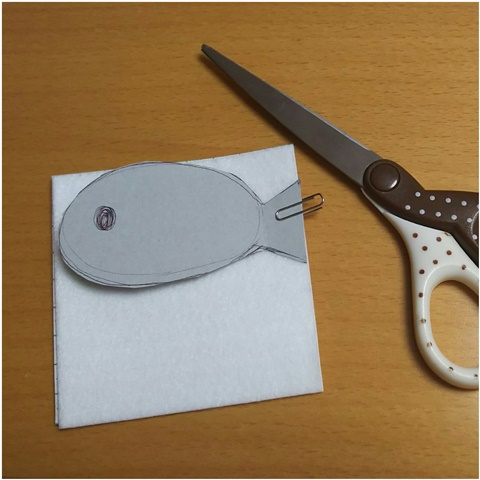 手作り　魚釣り　知育玩具