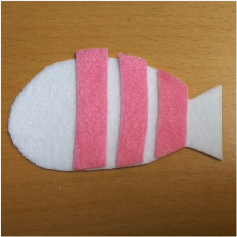 手作り　魚釣り　知育玩具