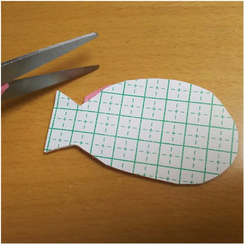 手作り　魚釣り　知育玩具