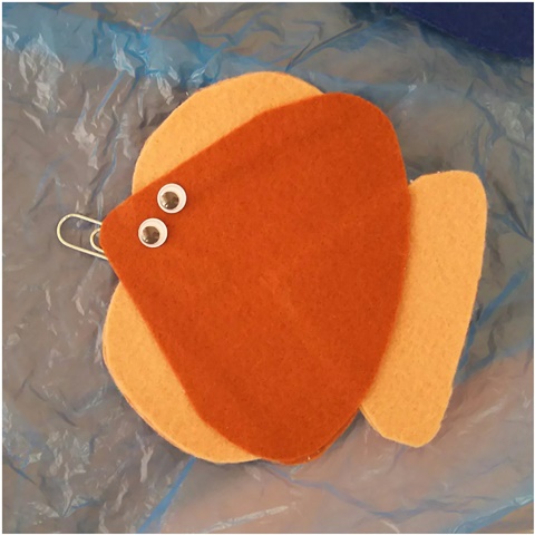 手作り　魚釣り　知育玩具
