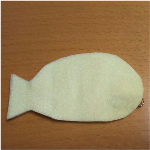 手作り　魚釣り　知育玩具