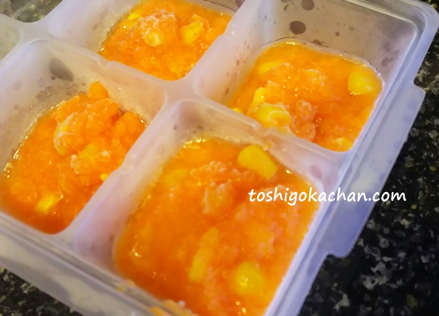 離乳食フリージング