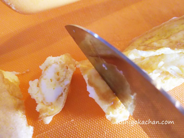 離乳食　卵焼き