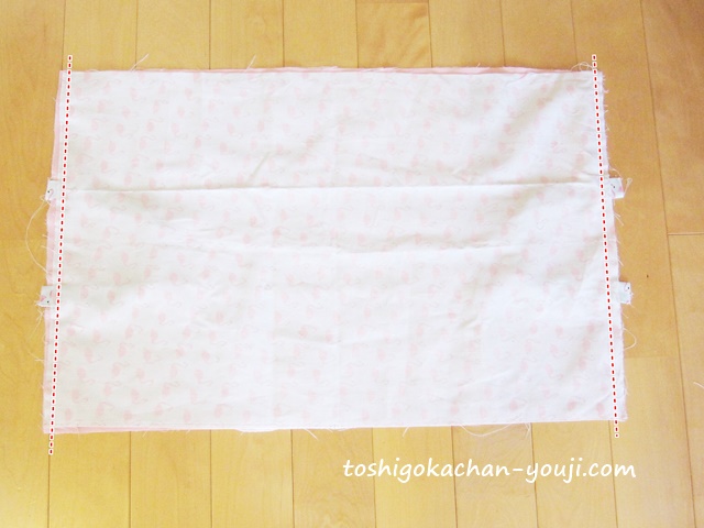 裏地付きレッスンバッグ　作り方
