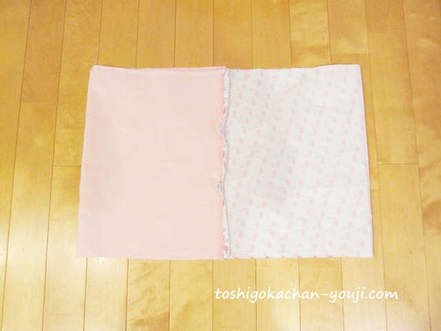 裏地付きレッスンバッグ　作り方