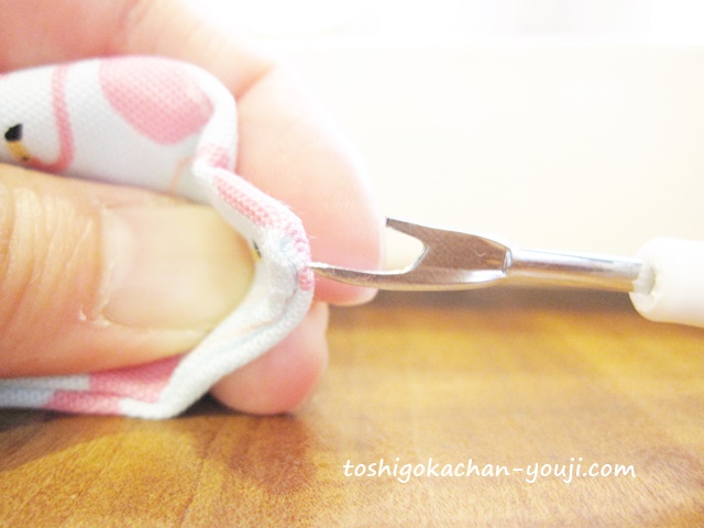 裏地付きレッスンバッグ　作り方